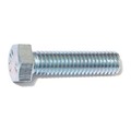 Midwest Fastener Grade 2, 3/8"-16 Hex Head Cap Screw, Zinc Plated Steel, 1-1/2 in L, 100 PK 00055